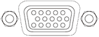 D-SUB 15ピン